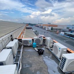Sửa chữa máy lạnh tại nhà Bình Dương